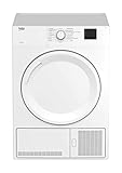 Beko bPRO 500 DC 7130 N Condenser Dryer, 7 kg, B Energy Rating, Electronic Moisture Measurement, Automatic Anti-Creasing Function, Reversing Drum Motions, 15 Programmes [Energy Class B]