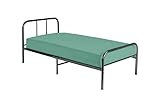 Spannbettlaken für Kinderbett, 30 x 75–100 % ägyptische Baumwolle, nur Spannbetttuch für Kinderbett, Größe 30 x 75 cm, perfekt für schmale Doppelbetten, Campingbett, Gästebett, Ersatz (Kieferngrün)