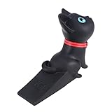 STOBOK Katzen-Türstopper Keil Tier-Türstopper Türrahmenkeile Türkeil Türstopfenbegrenzer Dekorative Tür Süßer Schwarzer Unsichtbarer Türstopper Türstopper Neuartiger Türkeil