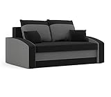Sofini Sofa Hewlet mit Schlaffunktion! Best Sofa! 2- Sitzer Sofa! (Haiti 17+ Haiti 14)