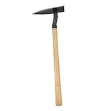 Yardwe 1 Stück Multifunktionale Dreieckshacke Handhacke Handhacke Kratzwerkzeug Hula-Hacke Gartenwerkzeug Grabwerkzeuge Gartenhacke Gartenhacke Pflanzhacke Manganstahl-Dreieck