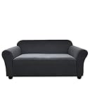 Argstar 1 Stück Stretch Anti Rutsch Sofabezug, Spandex Jacquard Sofabezug, Waschbar Fit Elastischer Weicher Möbelschutz für Sofa für Ledersofa und Couch (190-228 cm, 3-sitzer, Grau)