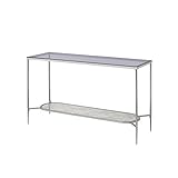 Acme Furniture Adelrik Sofatisch, 76,2 x 121,9 x 40,6 cm, Chrom