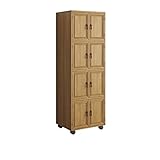 KIRANDY Kleiderschrank for Erwachsene, Kleiderschrank, einfacher moderner Kleiderschrank for das Schlafzimmer zu Hause (Farbe : Log Color 60x40x149cm)