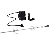 tepro Grillzubehör Universal Grillspiess-Set für Netzbetrieb aus Edelstahl