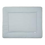 Little Dutch TE21042004 Laufgittereinlage Krabbeldecke Pure Soft blau (80x100 cm)