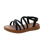 Cvanxluy Sandaletten Damen Barfuss Hausschuhe Sommerschuhe Damen Elegant Sommerschuhen Damen Sandalen Casual Elegant Sandalen Damen Sommer Elegant Wandersandalen Elegant Sommersandaletten