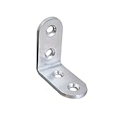 SOLUSTRE Hardware-Klammern L-Klammern Strapazierfähig Dekoratives Regal 90 Cm Stuhl Schrank Eckstreben Tisch-Eckhalterung 90 Grad Hardware Rechtwinkliges Zubehör Festes Regal