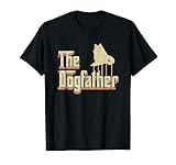 Vintage The Dogfather Australian Husky Hundebesitzer T-Shirt