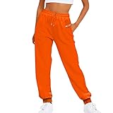 XTBFOOJ Matschhose gefüttert Hose Stoffhose Herren Schlafhose Freizeithose Damen Hosen Damen high Waist Leggings gelb Rippstrick Hose Damen Damen Cargo Hose Hosen Damen Jeans