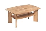 58 aufm Kessel Couchtisch Holz massiv Caro 90 x 60 x 45 Wohnzimmertisch Massivholz Kernbuche 16119