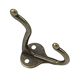 SOCUY Kleiderhaken Wandhaken Kleiderhaken Vintage Antik Zinklegierung Tür Schlafzimmer Haken, Badezimmer Wandhaken Rack Kleiderständer Wandhalterung Garderobenhaken Wand