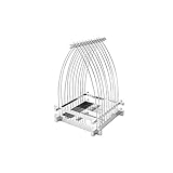 Kuchenständer Kreativer Edelstahlkuchenständer personalisierte Frucht-Dessert-Stand-Hochzeits-Party-Display-Stand for Dessert, Süßigkeiten, Keksdekoration Tortenständer (Size : B)