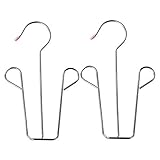 DOITOOL 2 Stück Schuhregal Schrank Wäscheständer Schal Kleiderbügel Schuhregal Für Schrank Schuhhalter Schuhe Trocknen Kleiderbügel Schuhe Trocknen Organizer Schuhe Hängehaken Schuhe