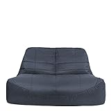Veeva Sitzsack Sofa „Vista“, XXL Riesensitzsack Outdoor, Wasserabweisend Sitzsack Outdoor