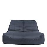 Veeva Sitzsack Sofa „Vista“, XXL Riesensitzsack Outdoor, Wasserabweisend Sitzsack Outdoor