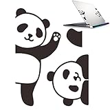 Trulee Lichtschalter-Aufkleber - Niedliche Panda Light Switch Hintergrund - Abnehmbare kreative Persönlichkeit Lichtstecker für Wohnzimmer Büro Dekoration