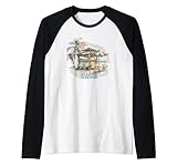 Life Is Better At The Beach Retro Sommer Urlaubsbar Raglan