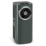 Klarstein Mobile Klimaanlage, 5-in-1 Klimagerät, Ventilator, Luftentfeuchter, Luftreiniger & Nachtmodus, App-Steuerung, Wohnung Klimaanlage mit Abluftschlauch, Air Conditioner, 12.000 BTU, Anthrazit