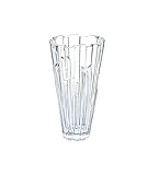NACHTMANN Vase Blumenvase Glasvase Dekovase Kristallglas Glas Art Deco Deko Kristall groß exklusiv hochwertig modern 30 cm 102931