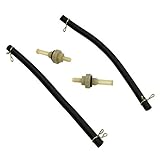 Cancanle Kraftstoffschlauch und Verbindungs Filter für HONDA GX120 GX140 GX160 GX200 GX240 GX270 GX340 GX390 Motor