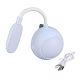 NFNSIG Niedliche Schreibtischlampe, Kleine Schreibtischlampe, LED-Nachtlicht, LED-Schreibtischlampe mit Akku, Flexibler Augenschutz, Nachtlicht, USB-Aufladung, für Schlafzimmer, Schlafsaal(Blau)