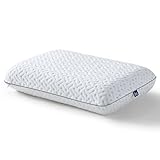 BedStory Kopfkissen aus Gel Memory Foam,Orthopädisches Kissen,Nackenstützkissen mit Unterschiedlicher Härte,Ergonomisches Kissen für alle Schlafpositionen, Waschbarer Bezug 40x60x10.5cm