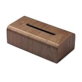 Tisch-Tissue-Aufbewahrungsbox Holz-Tissue-Box Home Tissue-Box Minimalistisches Design Desktop-Dekoration Tissue-Box-Halter for Kommode Badezimmer-Dekor Tissue-Etui-Halter