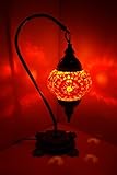 Mosaiklampe Mosaik - Stehlampe M Tischlampe orientalische lampe mosaic lamp/ORANGE