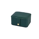 LIMKOO Reise-Schmuck-Organizer-Box Mini-Schmuckschatulle, klein, einfach, for Reisen, tragbar, for Ohrstecker, Ohrringe, Schmuckschatulle Schmuckkästchen-Organizer (Color : C, Size : S)