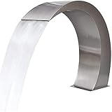 Edelstahl-Wasserfall-Brunnen-Pool-Brunnen Für In-Boden-Pools Garten-Teich-Wasser-Teiche