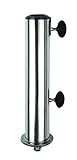 Doppler Standrohr für Granit Sockel bis 60 mm - Aus hochwertigem Edelstahl - Mit Befestigungsmaterial - Für optimale Stabilität