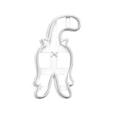Schweißgerät Klein DIY-Plastik-DREI-Cartoon-Haustier-lustige Gesäßdruck-Zuckerguss-Plätzchen Vakuumiergerät Profi Folienrollen（Weiß