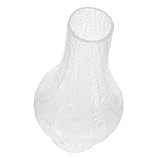 DOITOOL 1 Stück Glas-Lampenschirm Glas-Lampenschirm Kaminglas Runder Lampenschirm Vintage Klare Ornamente Vintage-Lampenschirme Runde Deckenleuchte Zuhause Wandleuchte