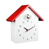 BNNP Leise Dekorative Wanduhr Wanduhr Kuckucksuhr Stummuhr Wohnzimmer Wanduhr Modern Minimalistisch Kreative Kuckucksuhr Leicht zu lesen