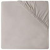 Jollein Spannbettlaken Spannbetttuch Jersey 70x140cm Nougat | 511-565-00093