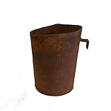 Topf Edelrost, Höhe 16 cm, Ø 12 cm