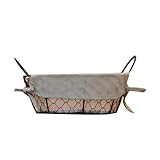 Big Deal Nordic Retro Brotkorb aus Metalldraht, staubdicht, Picknick-Obsttablett, Lebensmittel-Brotschalen, Abdeckung, Küche, Lebensmittel-Aufbewahrungskorb