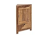 Woodkings® Bad Unterschrank Eckschrank Lagos Echtholz Palisander Unterschrank massiv Badmöbel Badezimmer Badezimmerunterschrank Badschrank Holz Palisander