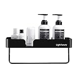 Badezimmer-Eckablage | Wandmontiertes Duschregal Aufbewahrungsregal Organizer,Schwarzes Robustes Lagerregal, wasserdichtes Eckregal für die Organisation von Küchen-, Dusch-, Badezimmer-Ecken
