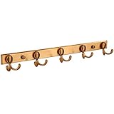 Wandgarderobe, antiker Doppelhaken, 5 Haken, Wandgarderobe, Raum-Aluminium-Kleiderbügel, Badezimmer, europäischer Stil, kreativer Kleiderhaken, Wandhaken
