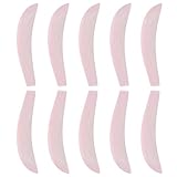 Zerodeko 10 Stück Kleiderbügel Schulterform Samt Schulterpolster Schulterformer Antirutsch Kleiderbügel Schulterschoner Protektoren für Beflockung Samt Anzugbügel Rosa