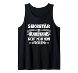 Sekretär Im Ruhestand Nicht Mehr Mein Problem Tank Top