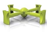 Sitzerhöhung Stuhlerhöhung Hochstuhl Booster Highchair Für Kinder bis zu 6 Jahren geeignet, tragbar, Limettengrün
