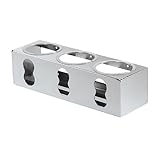 Bou Praktischer Flaschen Organizer Gewürzregal Mit Löchern Für Wohnwagen Wohnmobil Küche Badezimmer Heimaufbewahrung