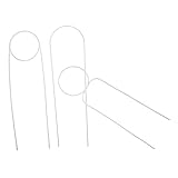 Yardwe 3 Stück Pflanzen-Klettergerüst Outdoor-Pflanze Outdoor-Pflanztöpfe Outdoor-Pflanzen Gartenbogen Rankhilfe Pflanzenstütze Rankhilfe Metall-Pflanzenspalier