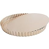 LUCBEI rundes Backblech Non-Stick Back Pan Pizza Backpfanne Live Bottom Round Runde Antihaft Pizza-Tablett Ofenplatte 9,5 Zoll Pizzableche
