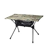 OneTigris WORKTOP faltbar Campingtisch klappbar, Camping Tisch Klapptisch mit Tragetasche und Netztasche, Kleiner Tisch Outdoor Ultraleicht für Angeln Wandern 60 x 40 x 39 cm(MC)