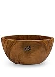 KoRo - Holzschale aus Olivenholz 18 x 7 cm - Schale aus Holz - Obstschale
