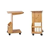 AOKLEY Beistelltisch Einfache Nordic Multi-Funktion Kaffee Tisch Mobile Tee Rack Wohnzimmer Sofa Tisch Nachttisch Buch Tisch Kaffeetisch Kleiner Sofatisch (Color : B)